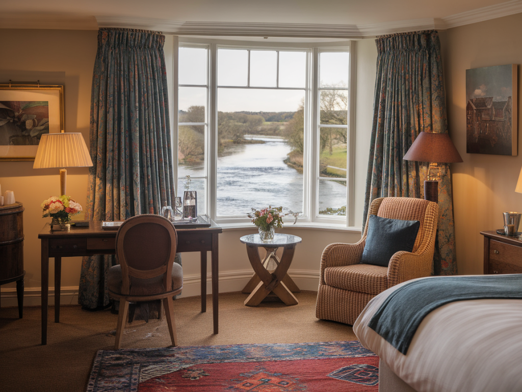 How to choose a riverside room at fevershamlodge co for the best view of the ouse