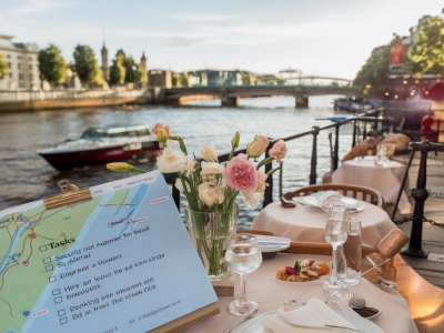 Step-by-step plan to arrange a surprise private riverside proposal by the ouse using local suppliers