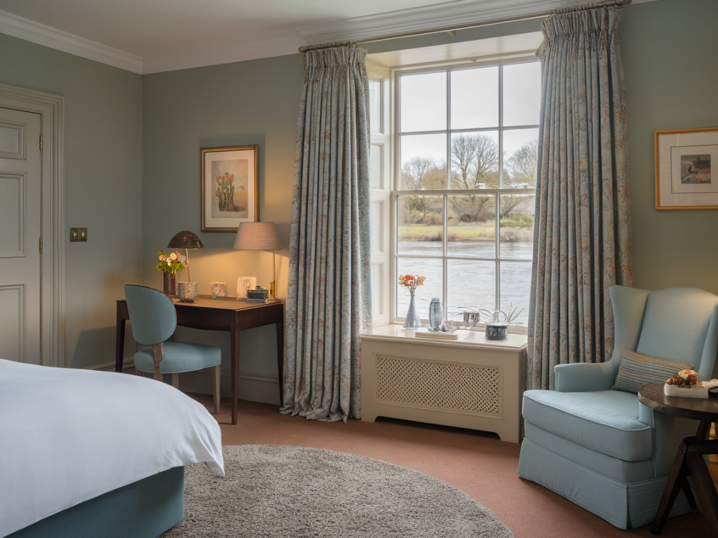 How to find a riverside room at fevershamlodge co with a private view of the ouse