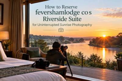 How to reserve fevershamlodge co's riverside suite for uninterrupted sunrise photography