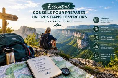 Essential conseils pour préparer un trek dans le Vercors: gtv prep guide