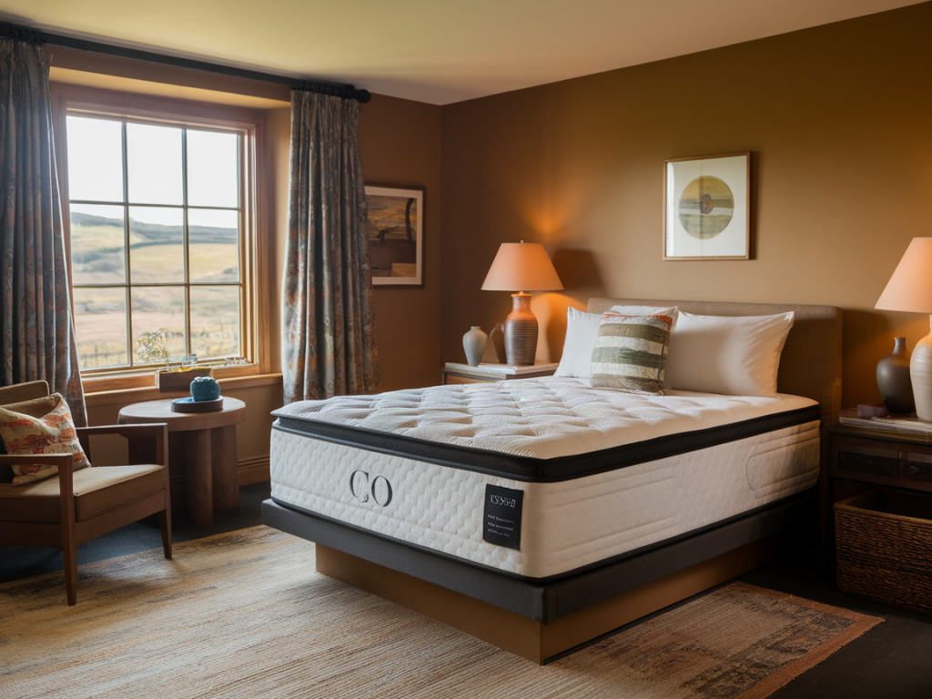 What to expect from a boutique guestroom at fevershamlodge co: mattress, amenities and view